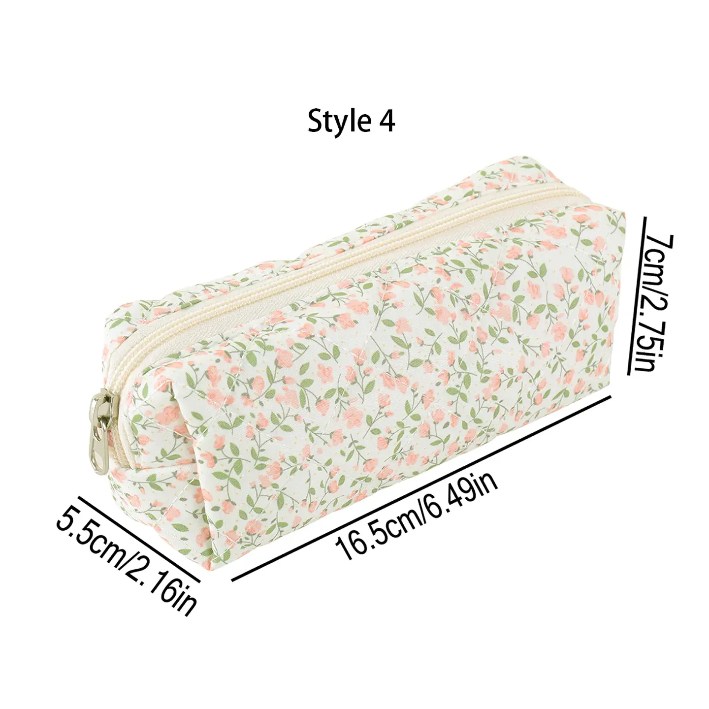 Floral Pencil Case – Bowknot School Storage Bag 17