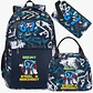 Six Seven Backpack Set  3PCS School Bag - thumbnail 16