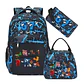 Six Seven Backpack Set  3PCS School Bag - thumbnail 17