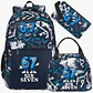 Six Seven Backpack Set  3PCS School Bag - thumbnail 20