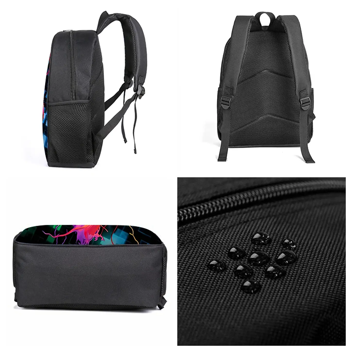 GamePad Backpack Set 3PCS Waterproof School Bag 16
