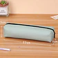 Solid Color Pencil Case  Large Zipper Pencil Pouch - thumbnail 19