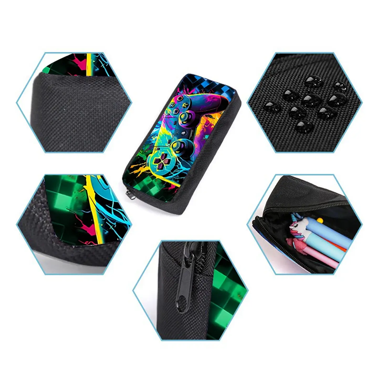 GamePad Backpack Set 3PCS Waterproof School Bag 19