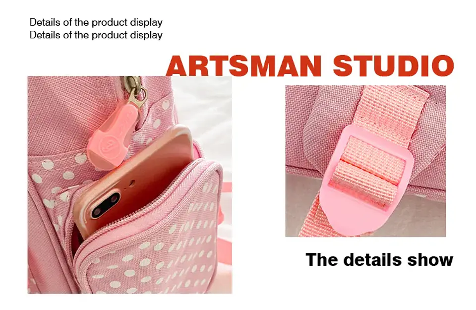 Strawberry Girls Backpack  Japanese School Bag 24