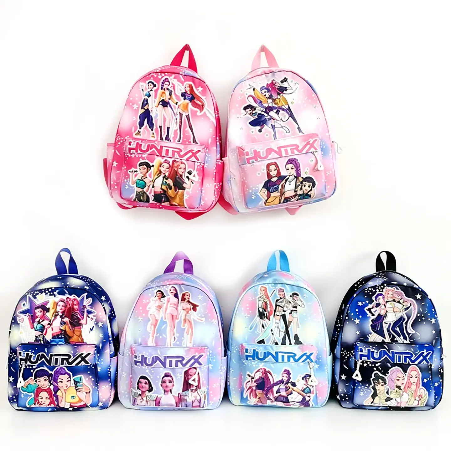 HUNTR/X Kids Backpack  Kindergarten School Bag 14