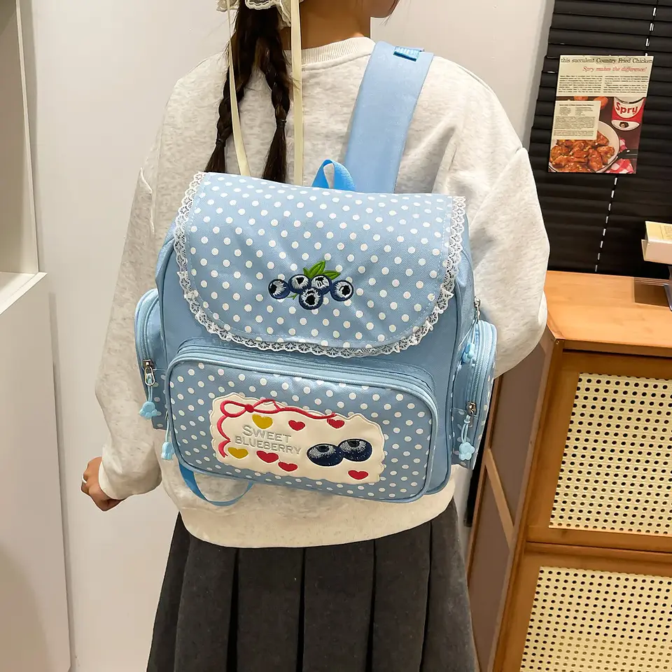 Strawberry Girls Backpack  Japanese School Bag 32