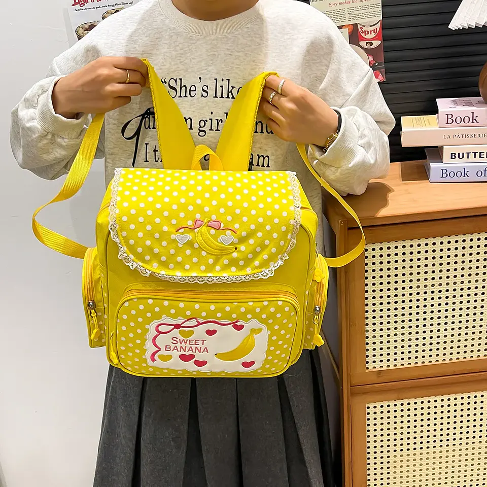 Strawberry Girls Backpack  Japanese School Bag 33