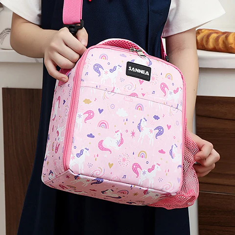 Thermal Lunch Tote with Shoulder Strap for School & Work