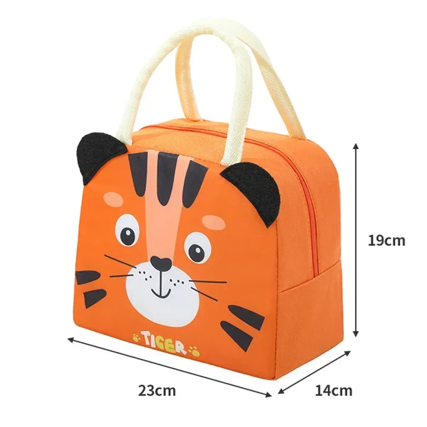 Cartoon Lunch Bag for Kids Waterproof Thermal Tote 6