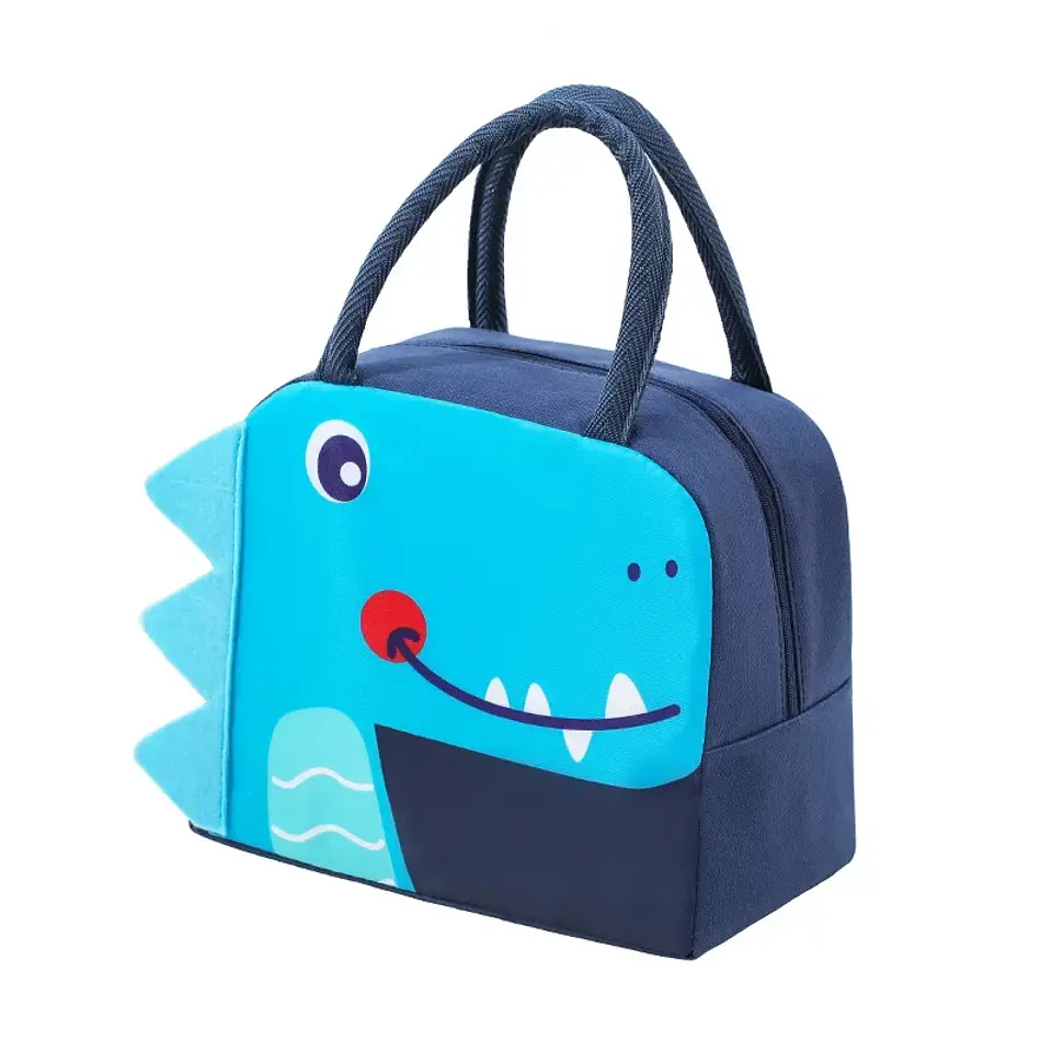 Cartoon Lunch Bag for Kids Waterproof Thermal Tote 9