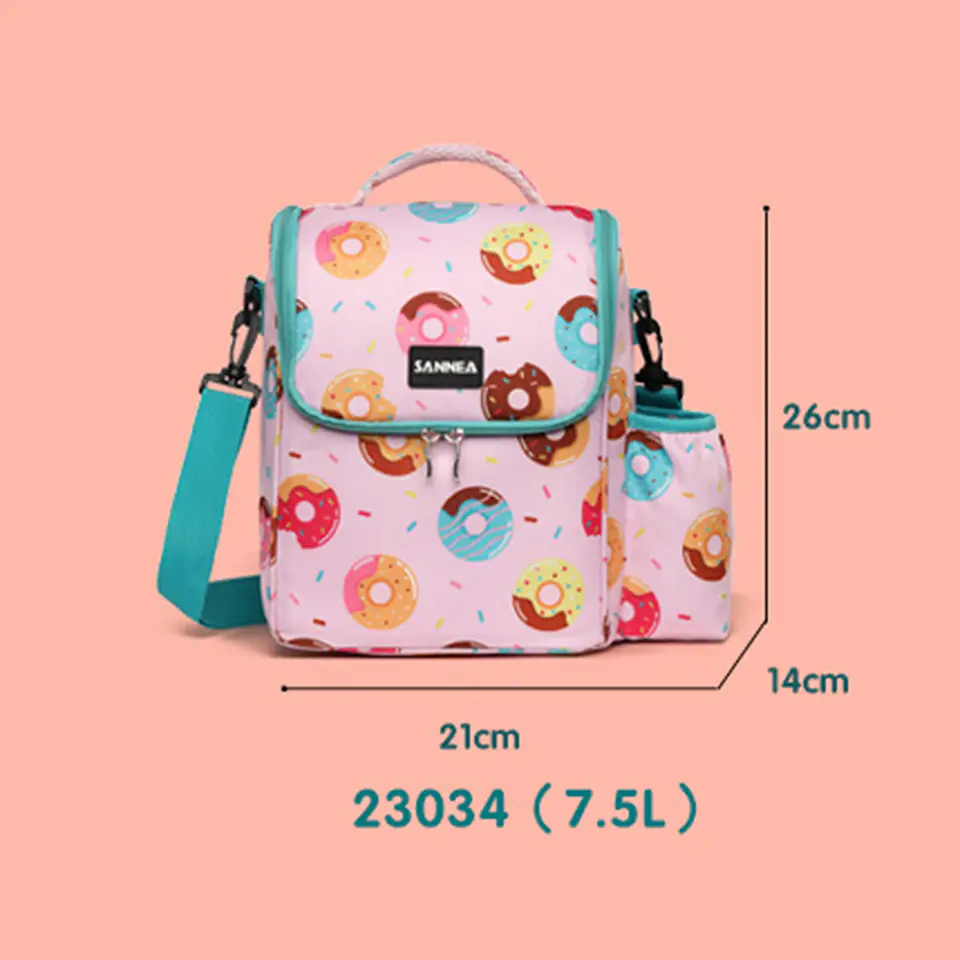 Thermal Lunch Tote with Shoulder Strap for School & Work 6