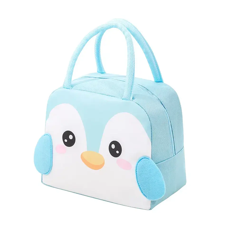 Cartoon Lunch Bag for Kids Waterproof Thermal Tote 12