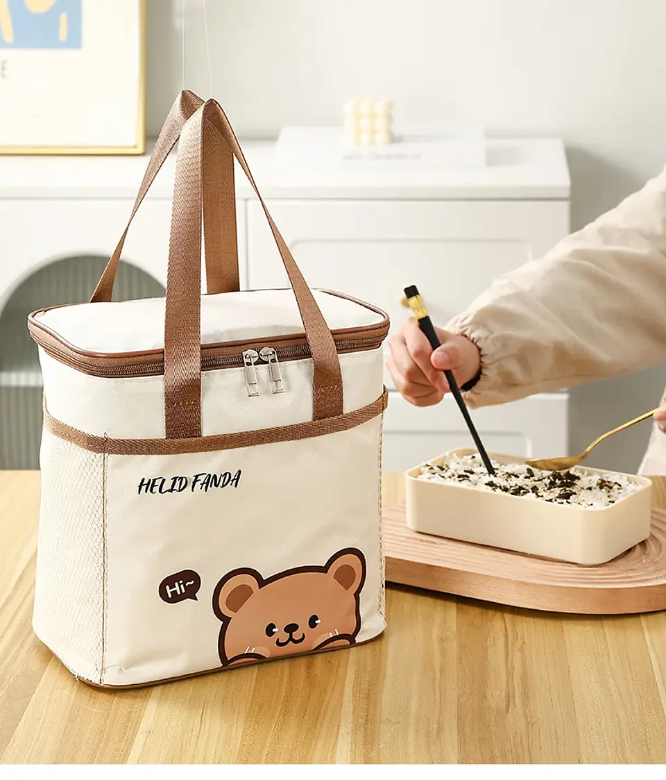 Lunch Cooler Bag Waterproof for School, Office & Picnic 13