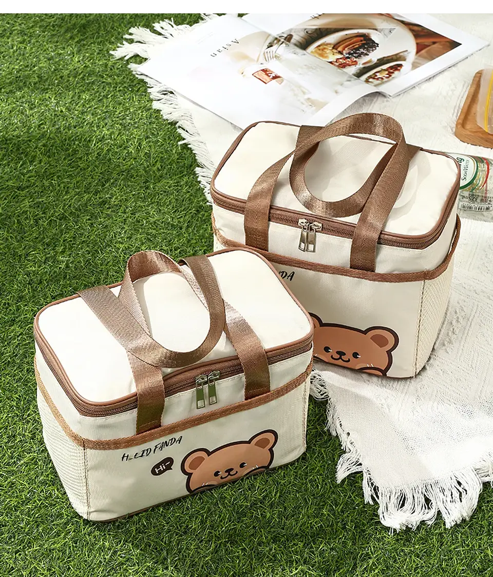 Lunch Cooler Bag Waterproof for School, Office & Picnic 15