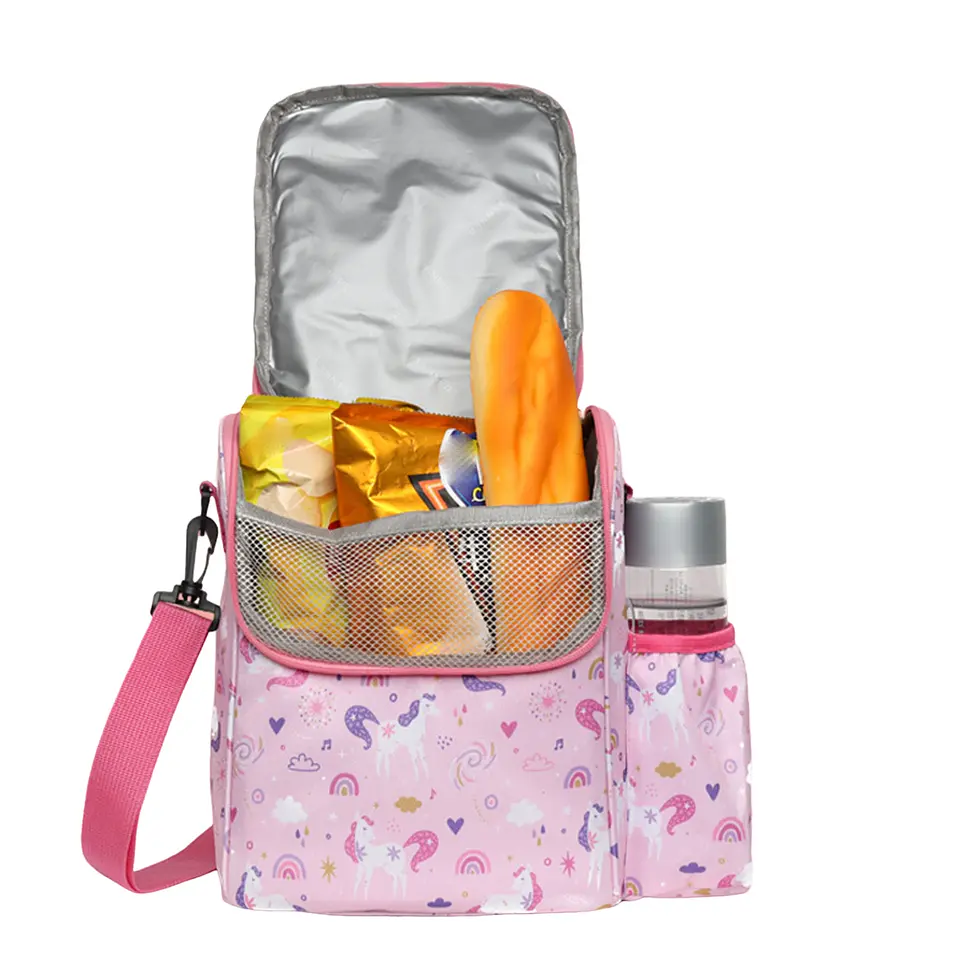 Thermal Lunch Tote with Shoulder Strap for School & Work 11