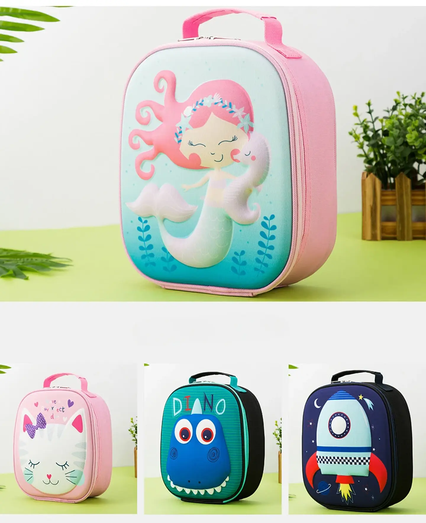 Food Cooler Bag for Kids School & Picnic Meals 19
