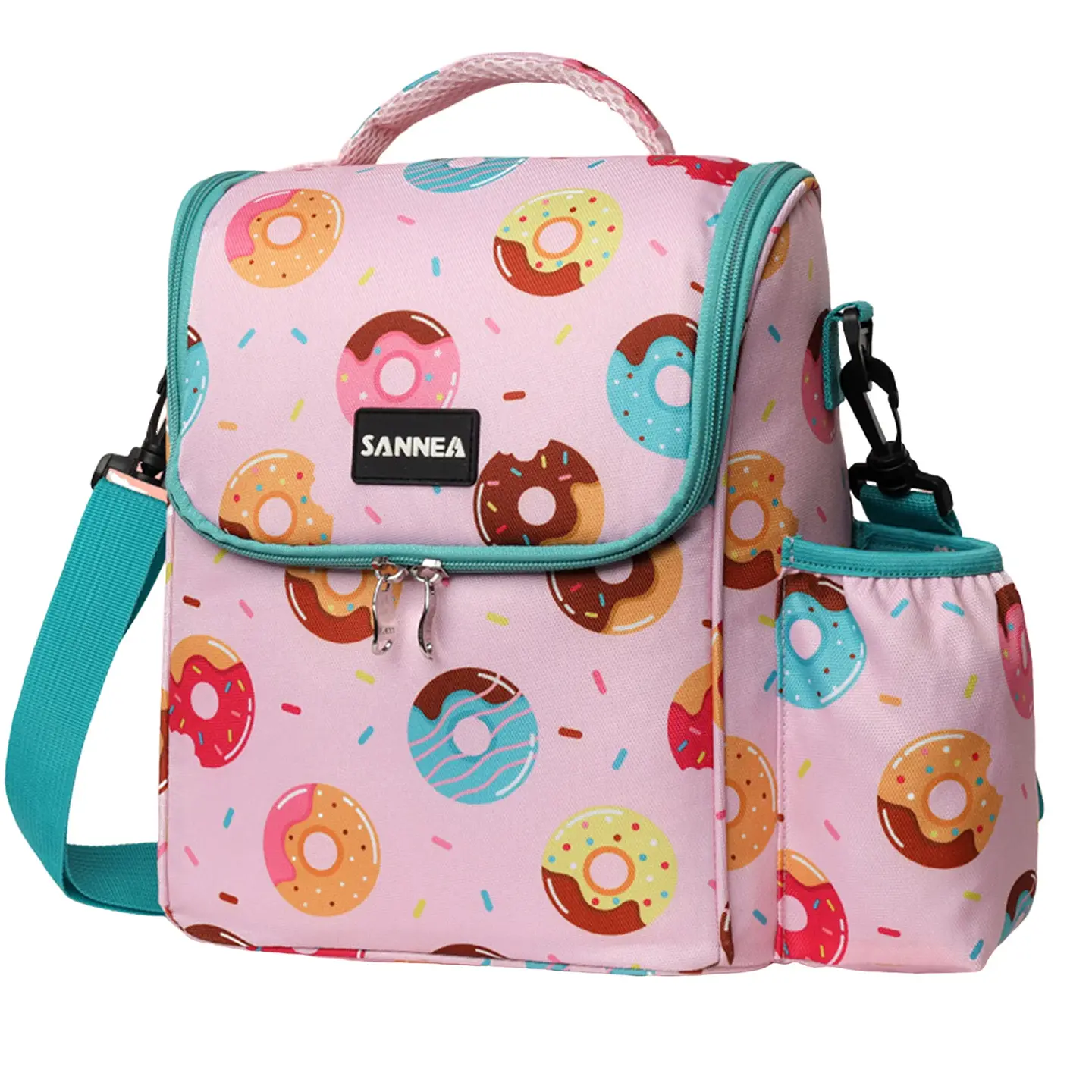 Thermal Lunch Tote with Shoulder Strap for School & Work 13