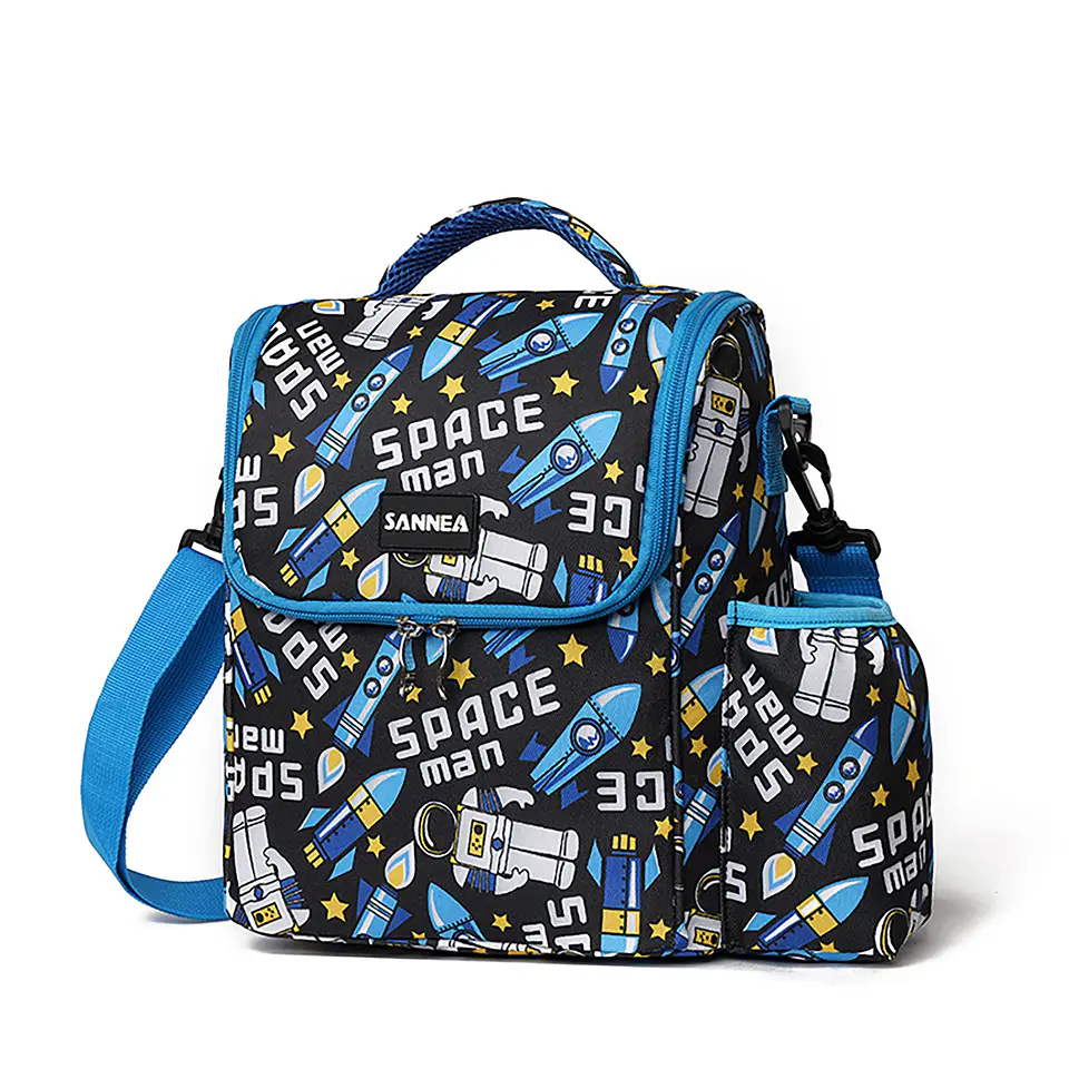 Thermal Lunch Tote with Shoulder Strap for School & Work 15