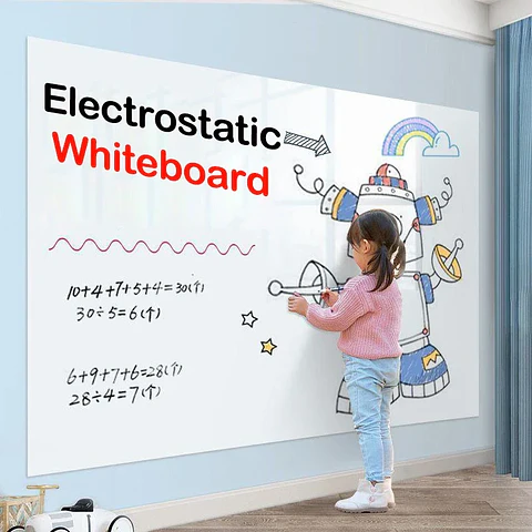 Reusable Whiteboard Sticker Dry Erase Wall Board for Kids