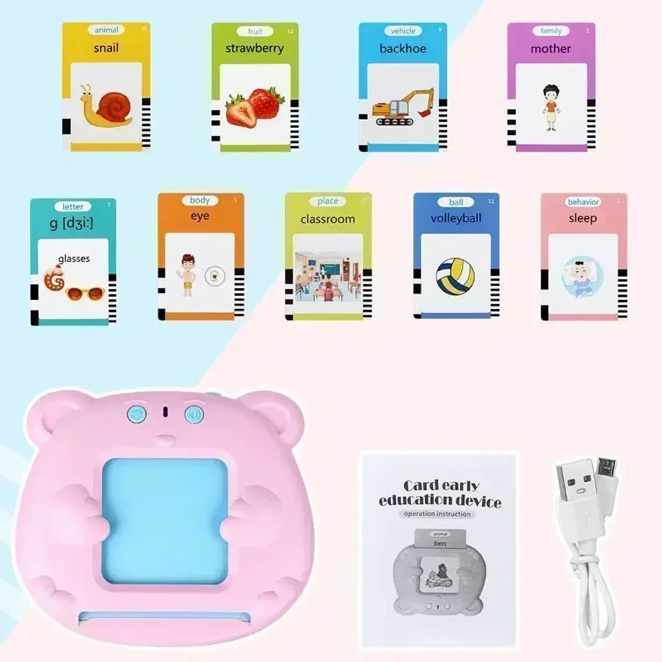 Talking Flash Cards Learning Machine for Kids 2
