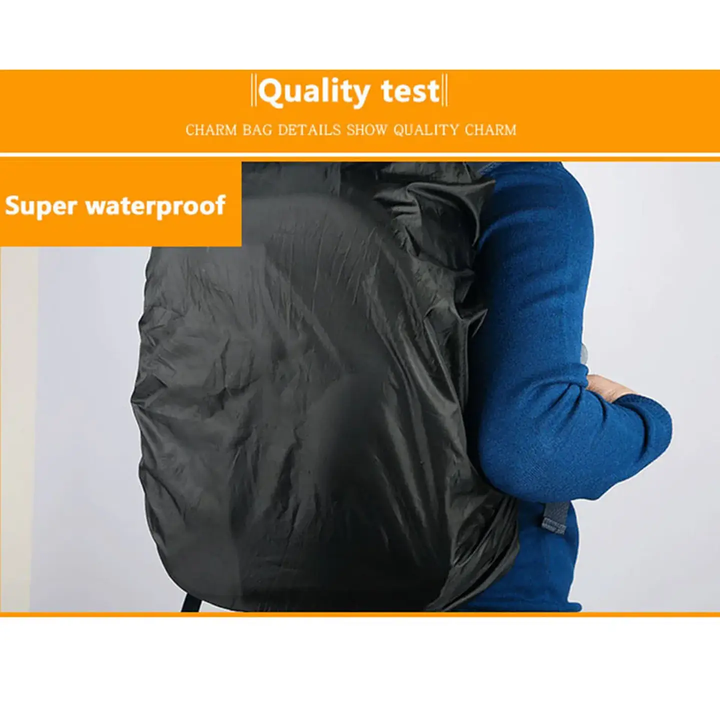 Hiking Backpack Rain Cover 25L–60L Waterproof 3