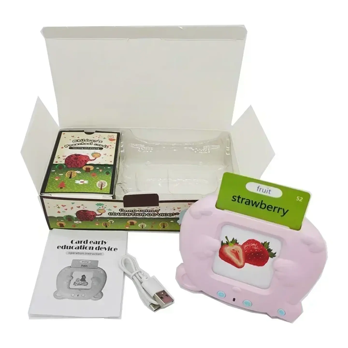 Talking Flash Cards Learning Machine for Kids 3