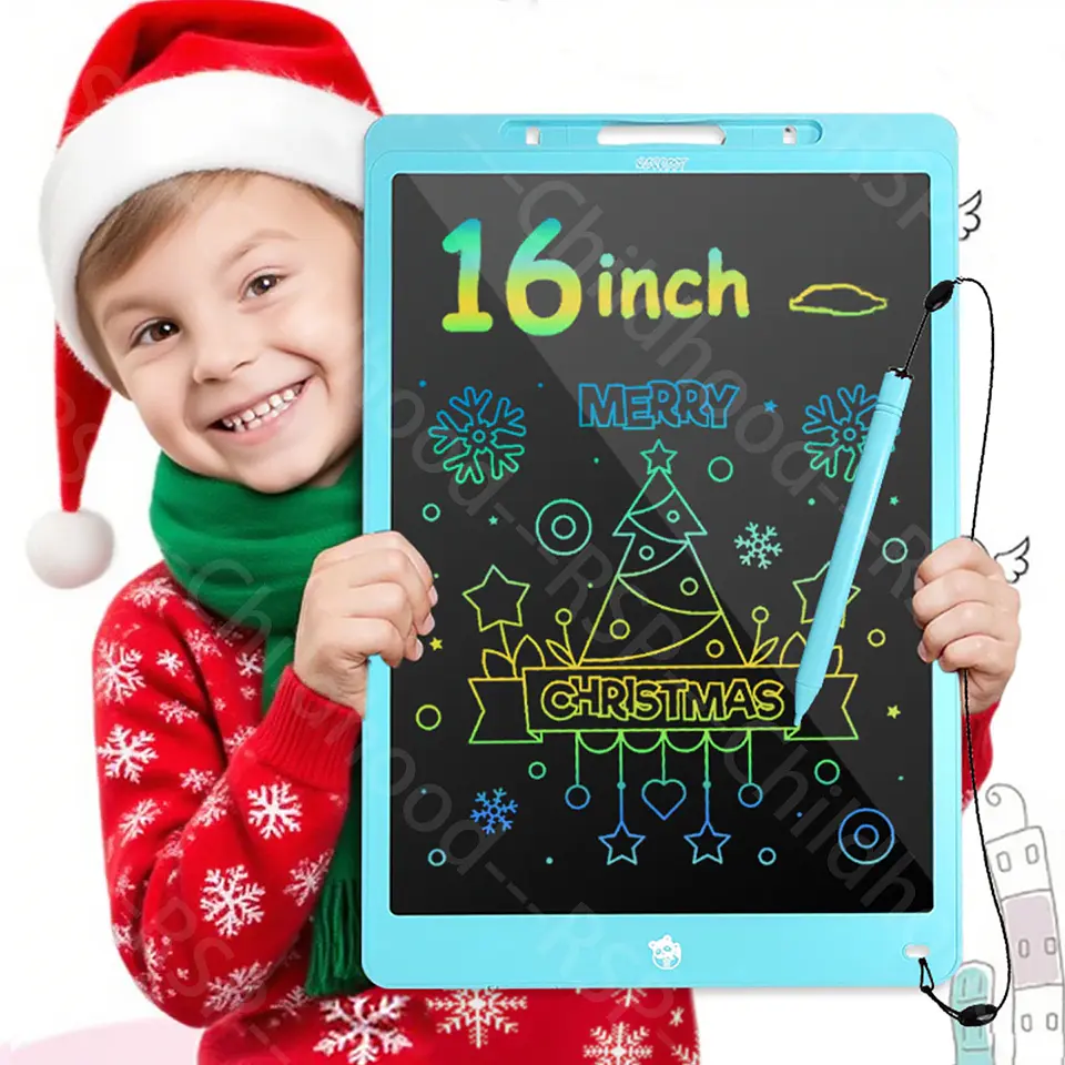 LCD Writing Tablet 16 Inch Color Drawing Board for Kids 2