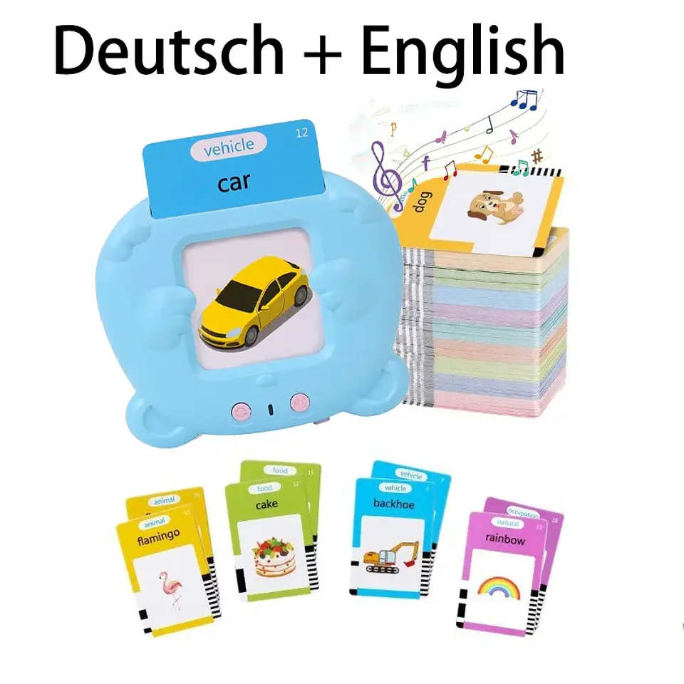 Talking Flash Cards Learning Machine for Kids 8