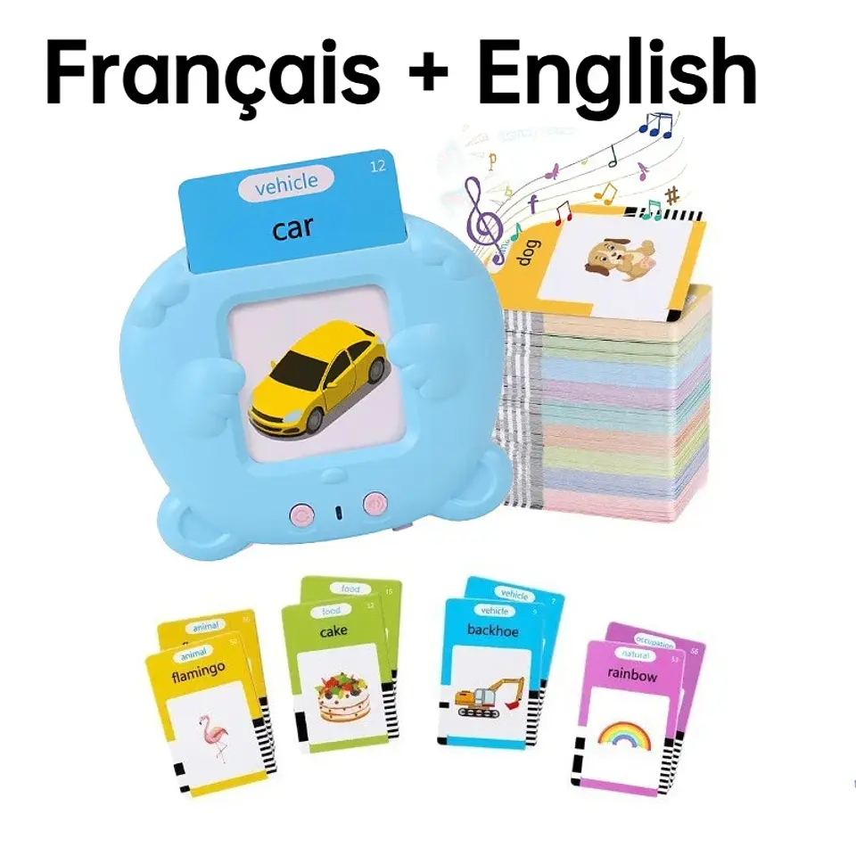 Talking Flash Cards Learning Machine for Kids 10