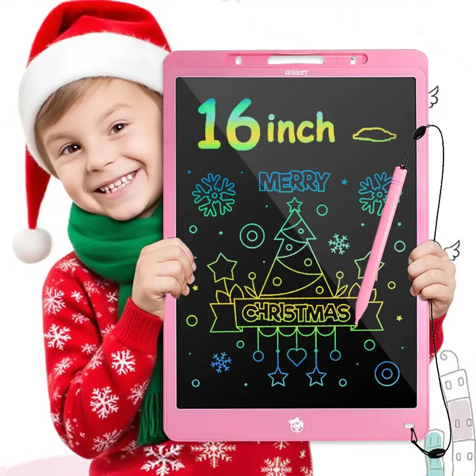LCD Writing Tablet 16 Inch Color Drawing Board for Kids 10