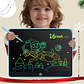 LCD Writing Tablet 16 Inch Color Drawing Board for Kids - thumbnail 14