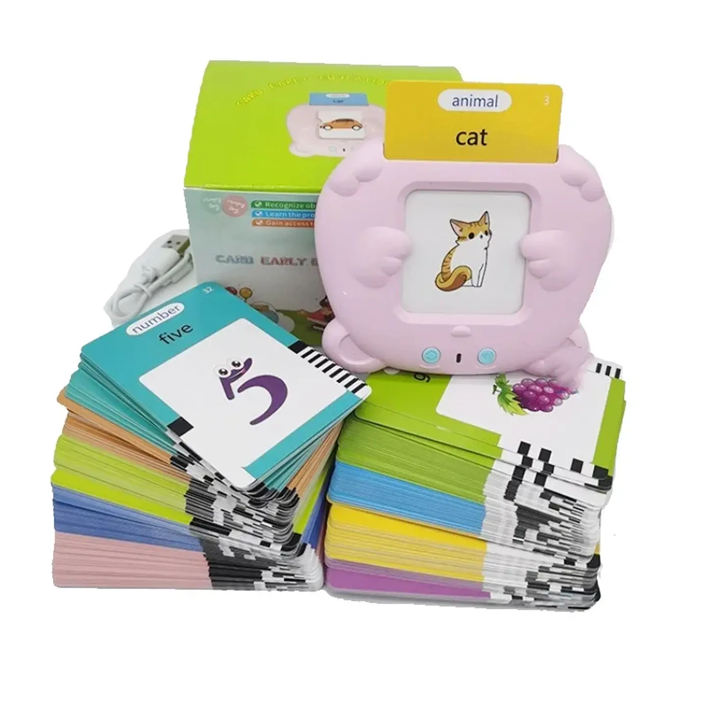Talking Flash Cards Learning Machine for Kids 23