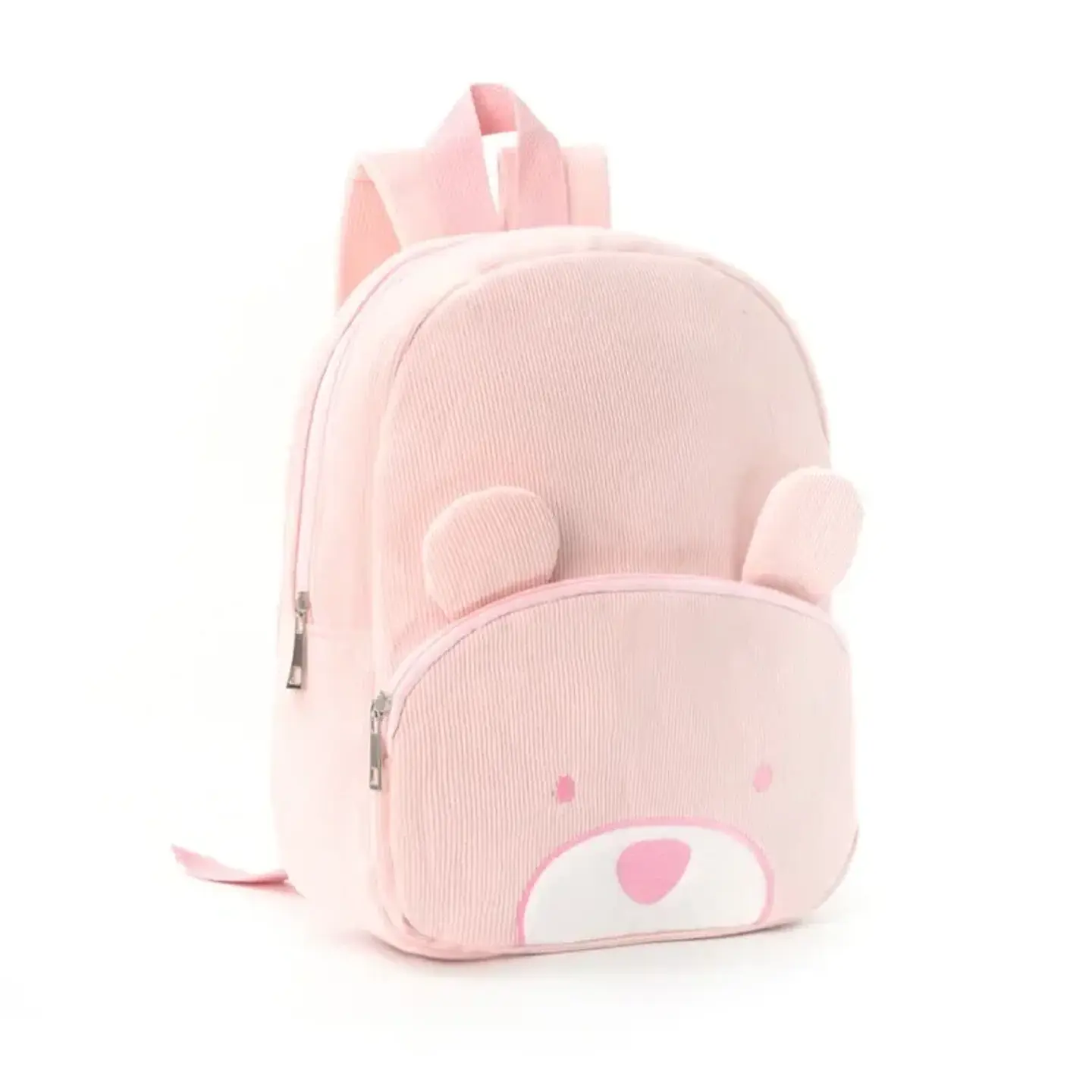 3D Animal Face Plush Backpack – Soft & Lightweight 2