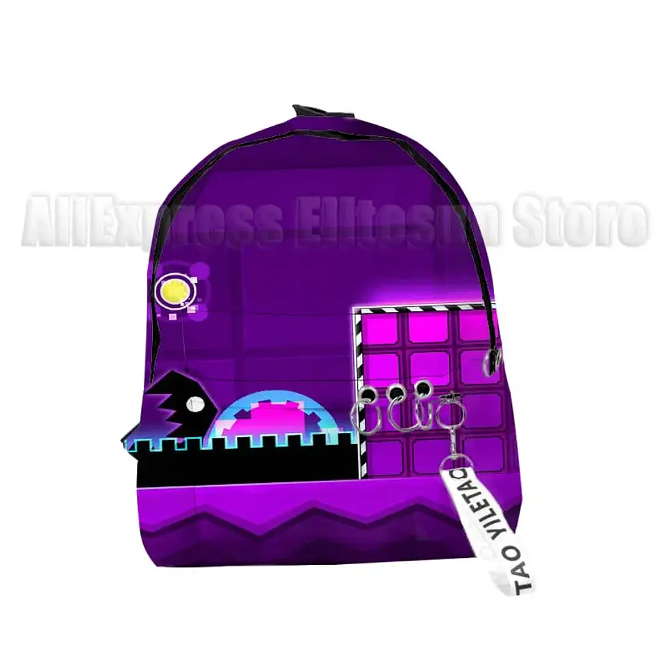 Geometry Game 3D Print Backpack – Kids 3