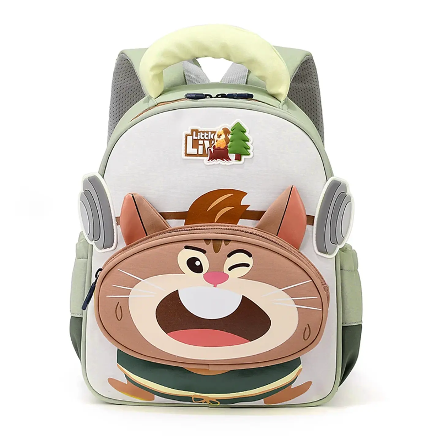 3D Rabbit Preschool Backpack – Carrot Decor 7