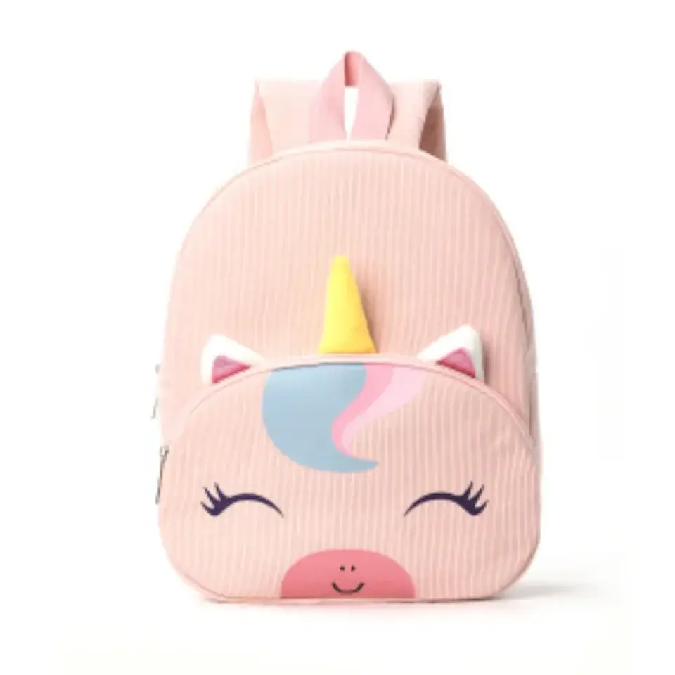 3D Animal Face Plush Backpack – Soft & Lightweight 7
