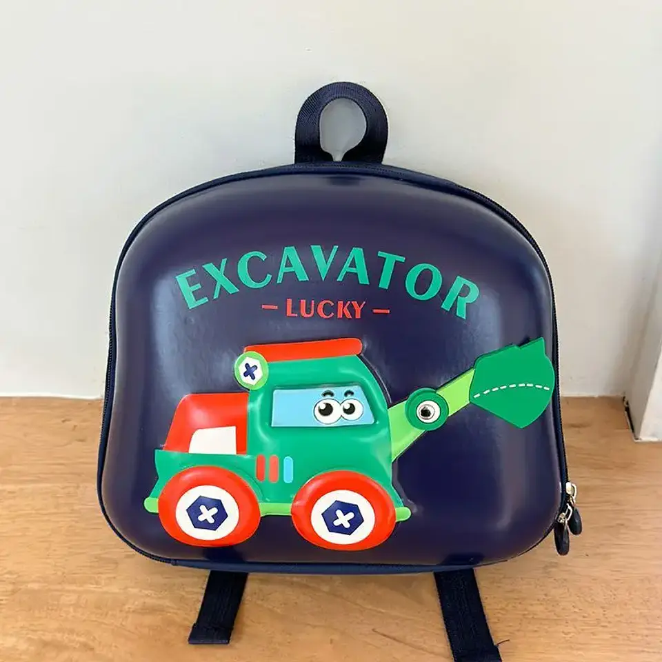 3D Car Pattern EVA Backpack – Kindergarten 3