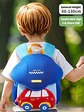Mushroom Kindergarten Backpack – Anti-Lost Strap - thumbnail 8