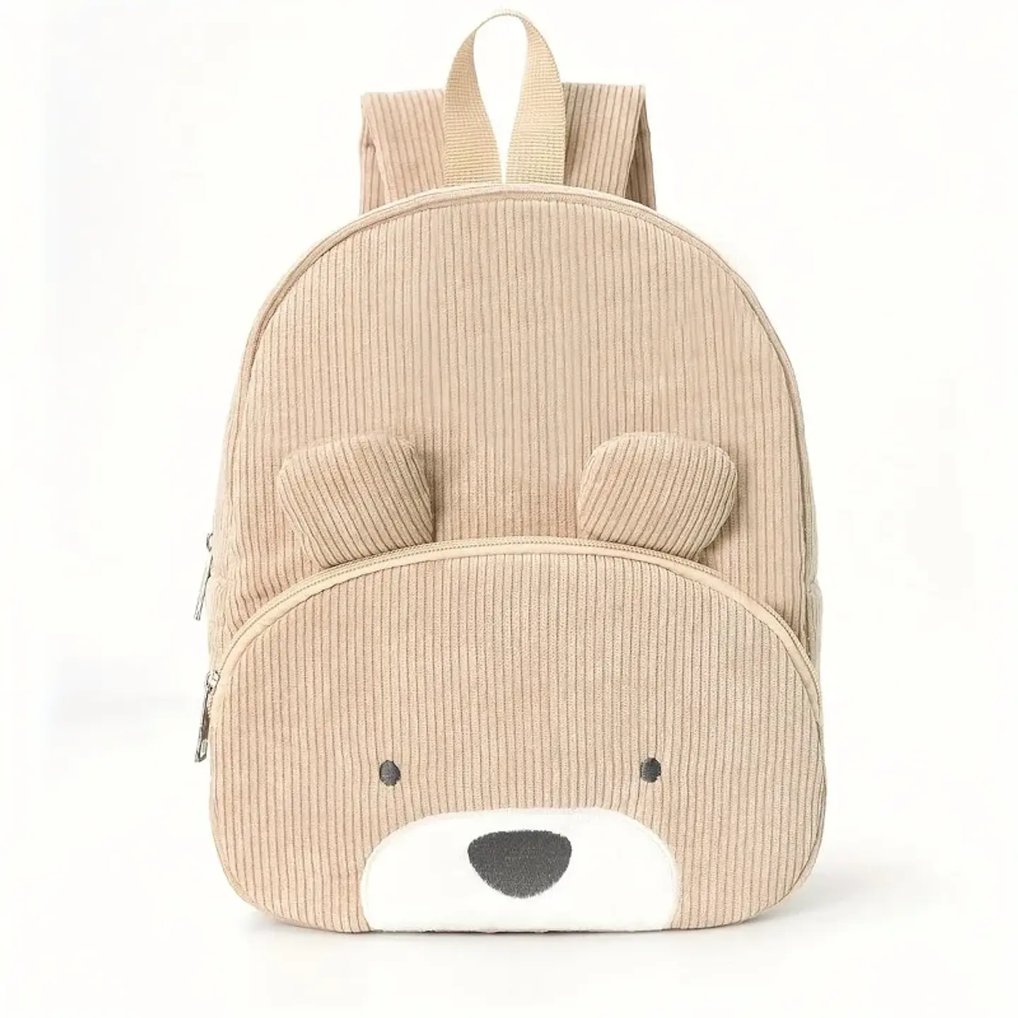 3D Animal Face Plush Backpack – Soft & Lightweight 12
