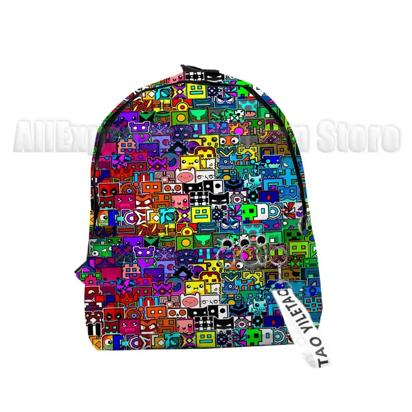 Geometry Game 3D Print Backpack – Kids 8