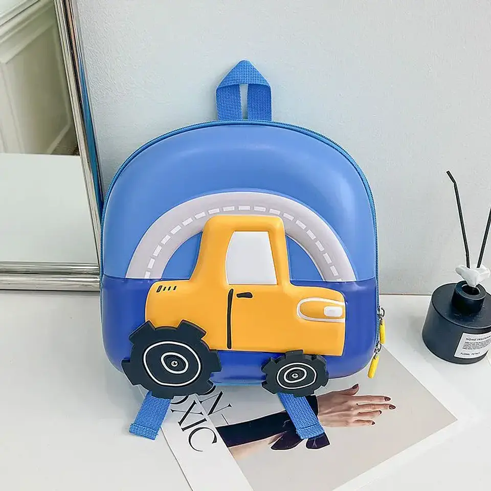 3D Car Pattern EVA Backpack – Kindergarten 6