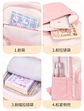 Kitten Backpack for Girls – Large Capacity - thumbnail 11