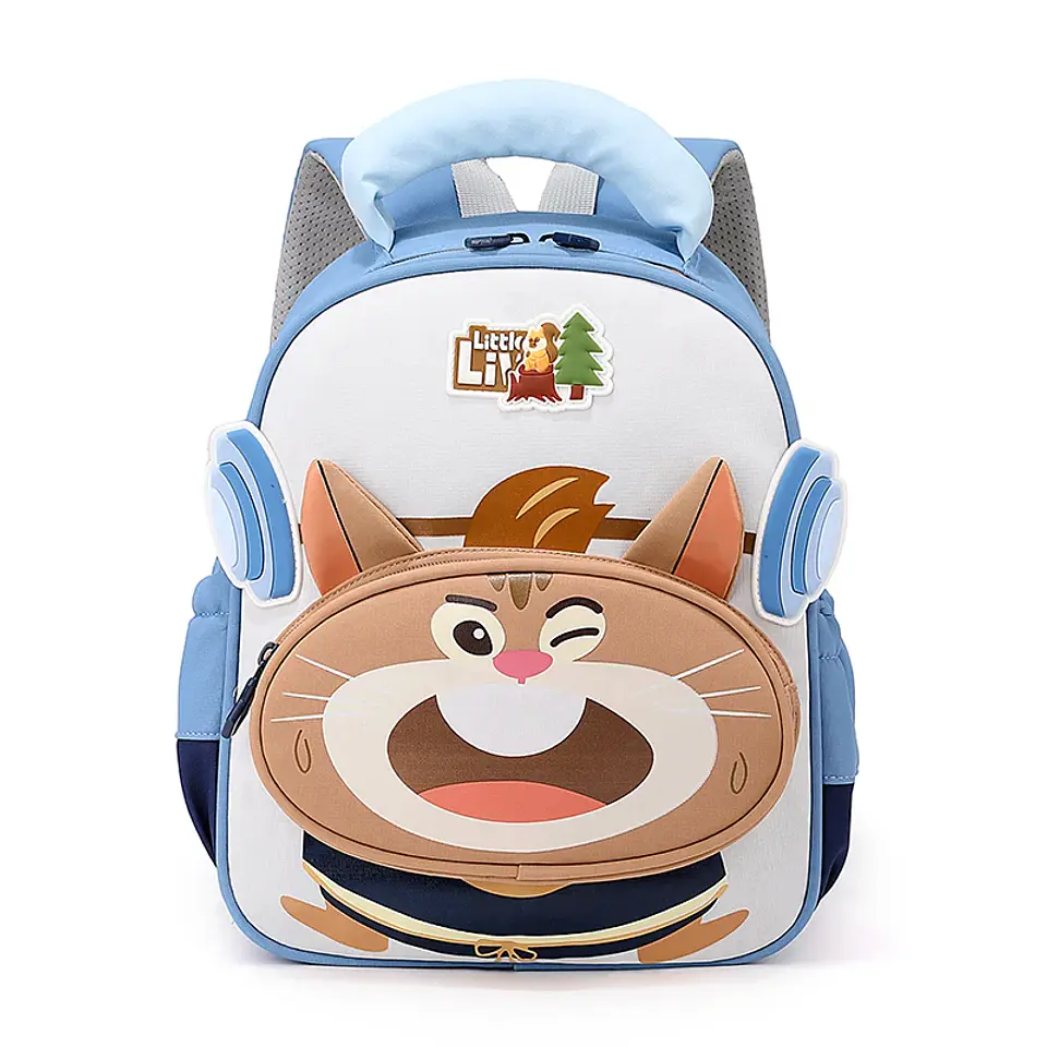 3D Rabbit Preschool Backpack – Carrot Decor 10