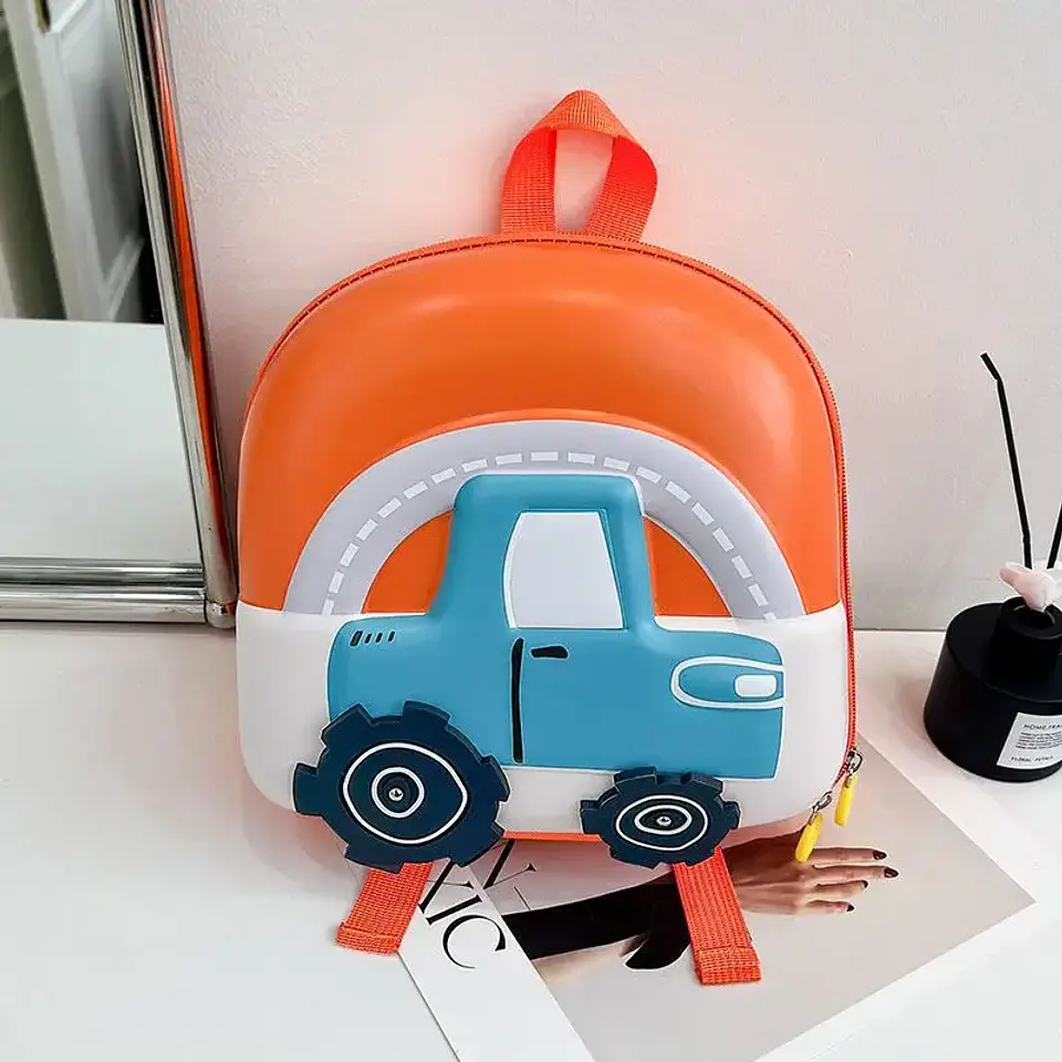 3D Car Pattern EVA Backpack – Kindergarten 9