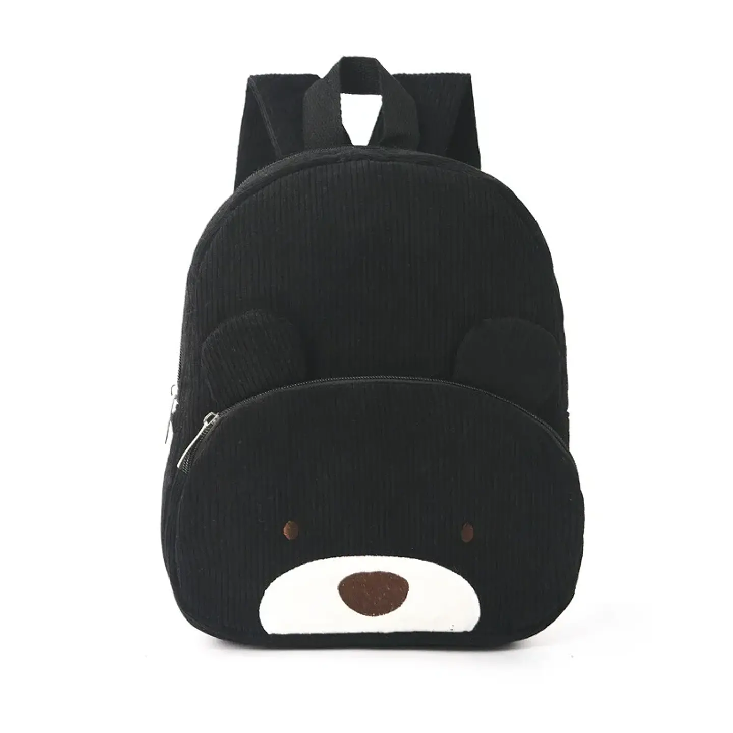 3D Animal Face Plush Backpack – Soft & Lightweight 15