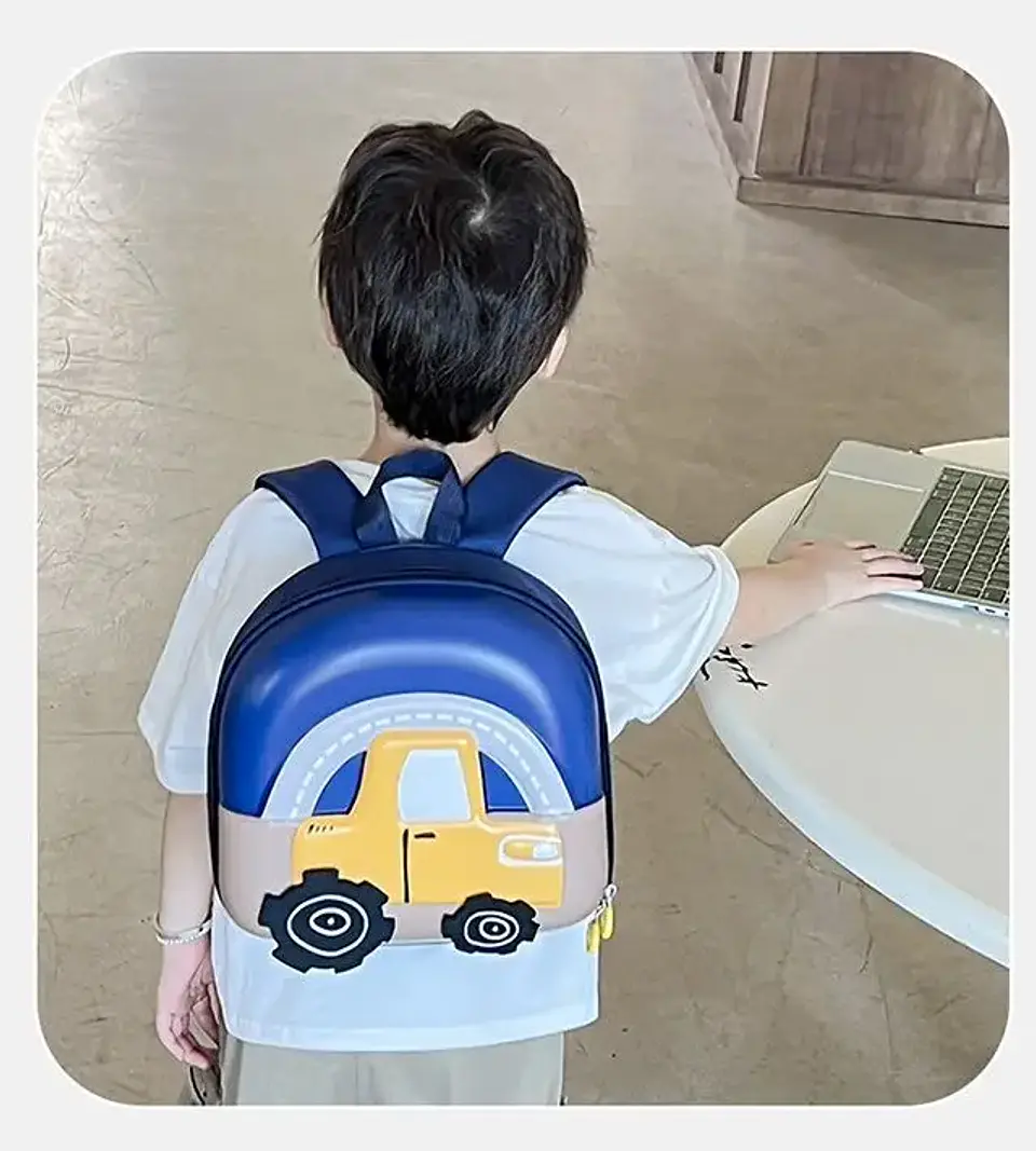 3D Car Pattern EVA Backpack – Kindergarten 13