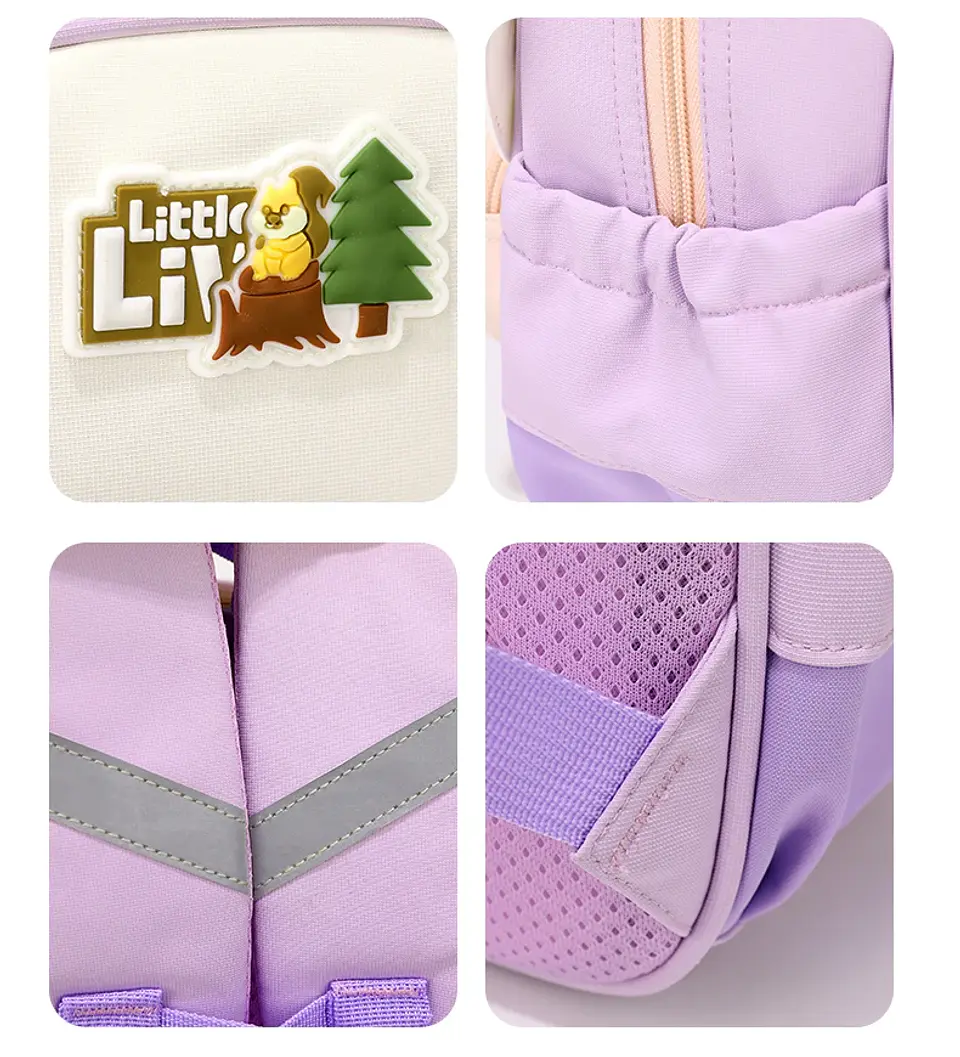 3D Rabbit Preschool Backpack – Carrot Decor 14