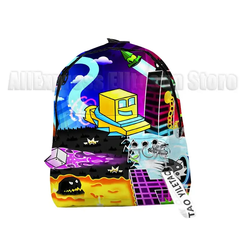 Geometry Game 3D Print Backpack – Kids 15