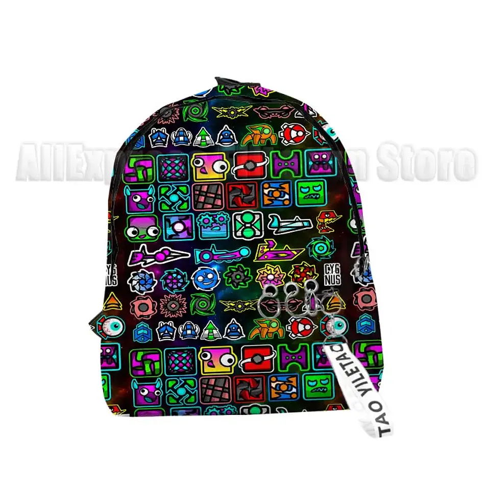 Geometry Game 3D Print Backpack – Kids 16