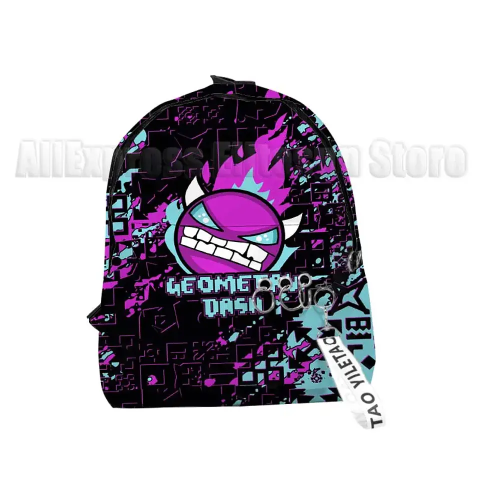 Geometry Game 3D Print Backpack – Kids 18